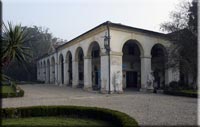 Veduta dal giardino di Villa Widmann