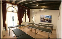 Una delle aule di Villa Widmann